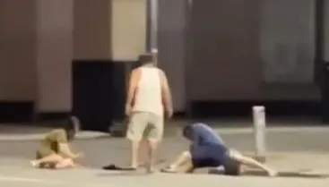 高雄3男1女街頭亂鬥　竟是自家人打自家人！