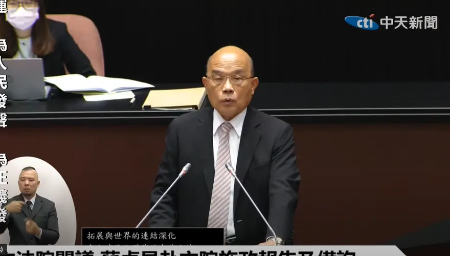 兵役延長　蘇貞昌：協調好會提前1年預告