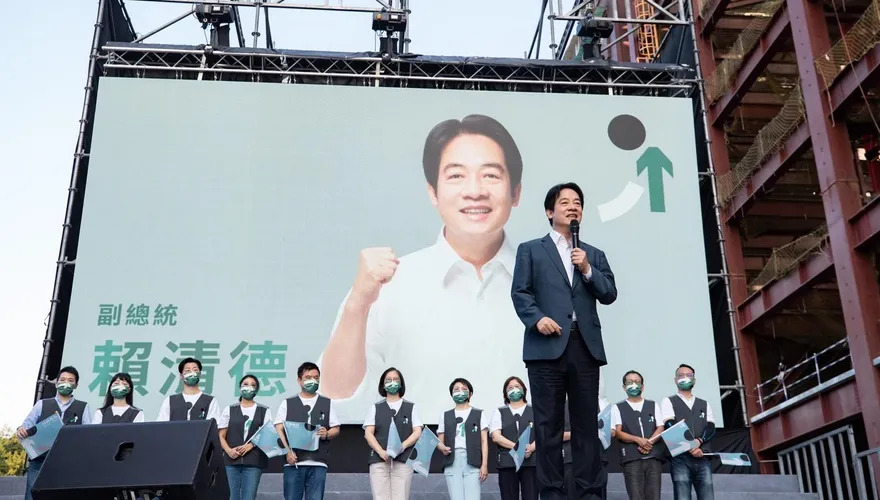 【影】賴清德自主管理中 由她代登記參選民進黨主席