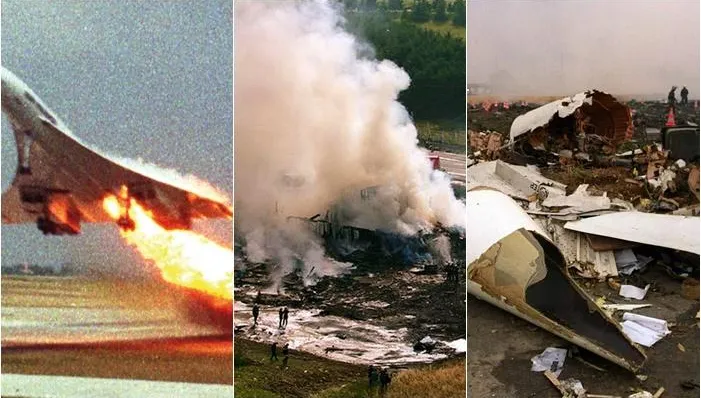 空中解體翻肚墜機！「起飛1分鐘墜毀」遭火海吞噬　113人慘陷濃煙淪焦屍