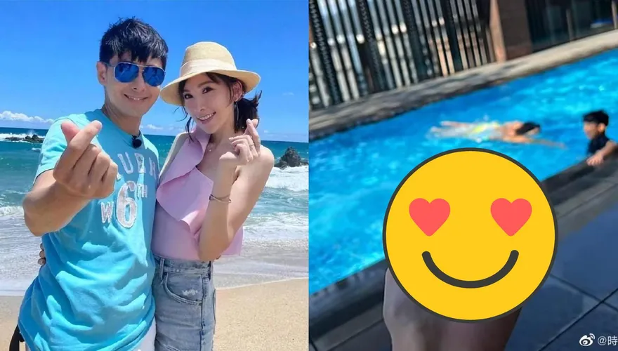 林志穎愛妻曬兒戲水…網揪1細節瘋猜「有第四胎」？陳若儀「3符號」回應了