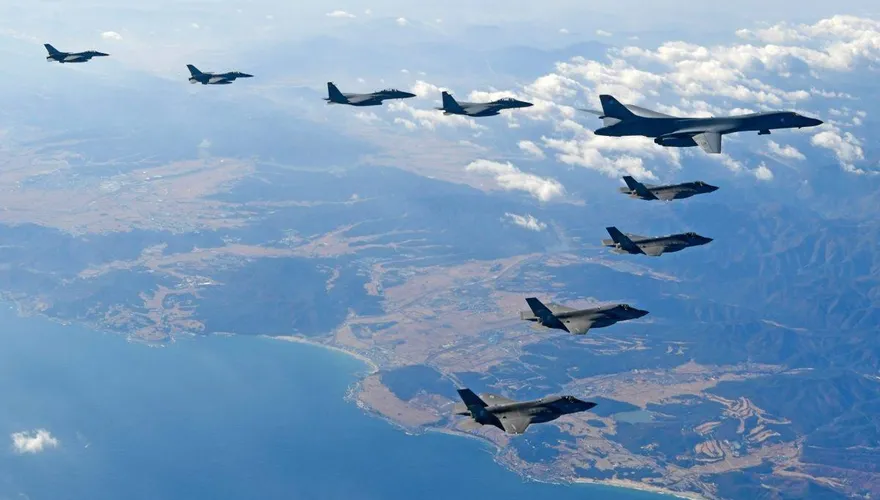 快訊/北韓挑釁再升級！12架轟炸機、戰鬥機逼近…南韓30架軍機緊急升空