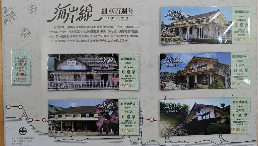 鐵道迷必看！台鐵「海線100周年」慶祝活動開跑　紀念套票曝光