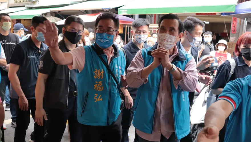 影/苗栗縣長選舉大亂鬥！馬英九力挺謝福弘：聲望最高