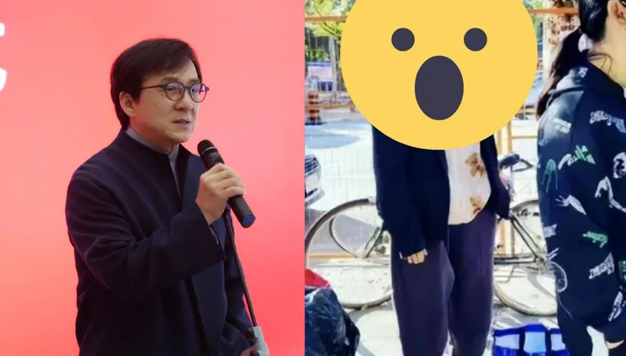 成龍完全拋棄母女倆？民眾目睹小龍女「排隊拿免費食物」近況曝　網看傻：穿得像流浪漢