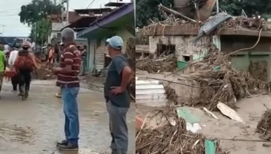 至少22死、50↑失蹤！委內瑞拉豪雨釀災難土石流　巨樹沖斷「全村遭吞噬」