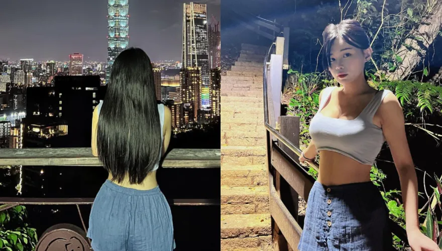 「網美醫」穿Bra Top爬象山！核彈級UU險溢出　邪惡視角全放送
