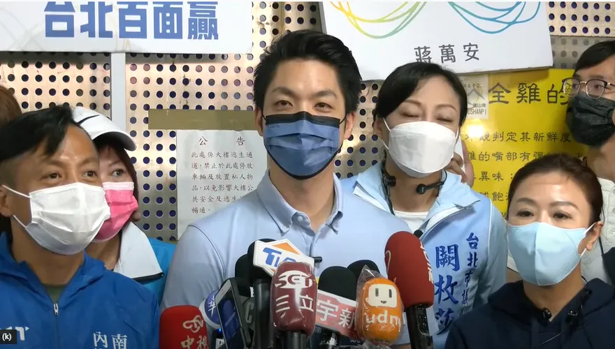 影/爸爸不幫站台？蔣萬安吐實情：在家帶二寶孫