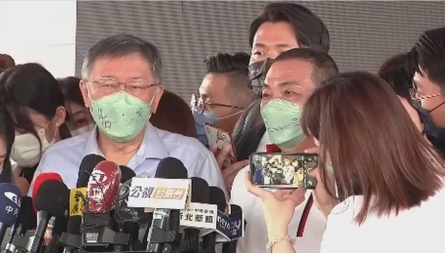 蔡壁如學位因抄襲遭撤銷　柯文哲：相信她沒有抄襲意圖