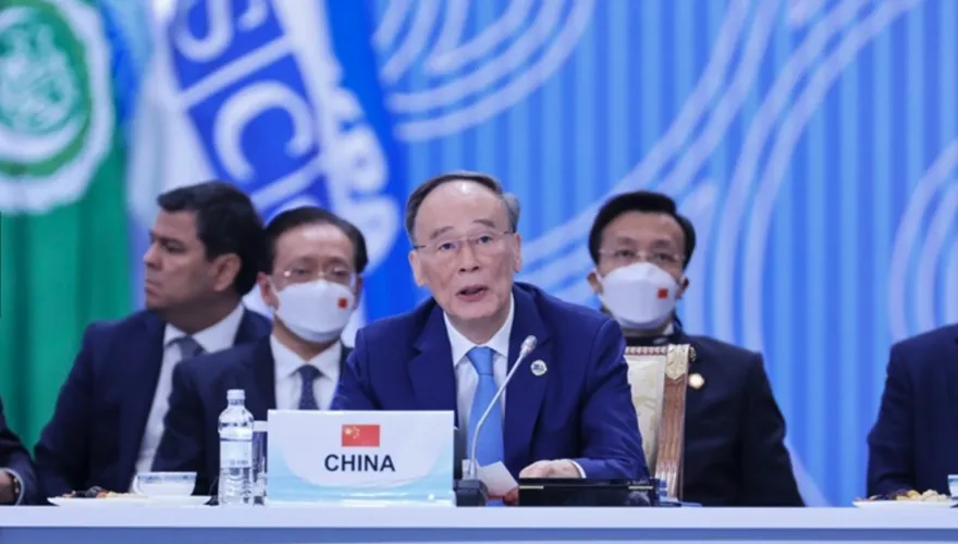 中共20大/深刻領悟「兩個確立」大陸國家副主席王岐山：實現「中華民族偉大復興」