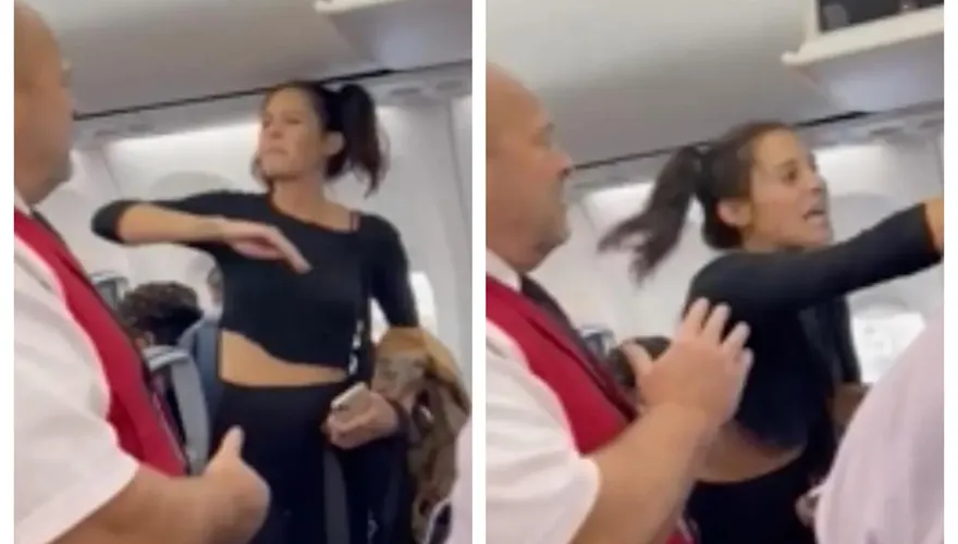 搭機搬出小狗一隻！女乘客搖身潑婦臭罵空服員　聽這句氣甩水瓶：X的給我關手機