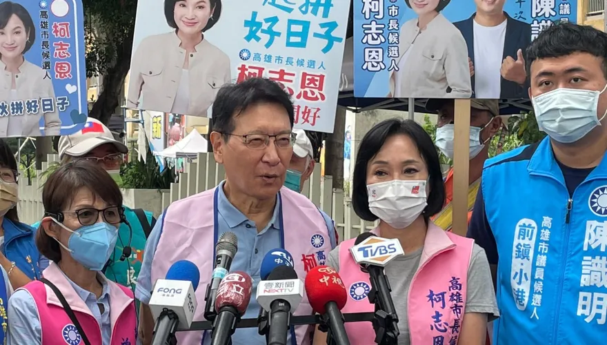 陳其邁喊話超越台北　反遭柯志恩一句話吐槽