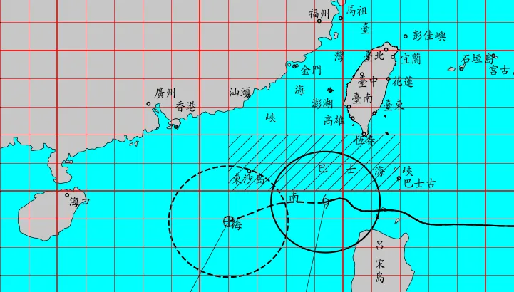 快訊/尼莎颱風遠離中！氣象局：8時30分海警解除