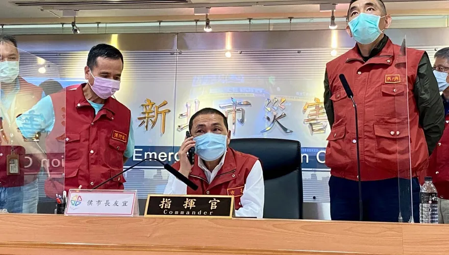 高虹安聲勢超藍綠！侯友宜也坐不住了　赴新竹合體林耕仁壓陣