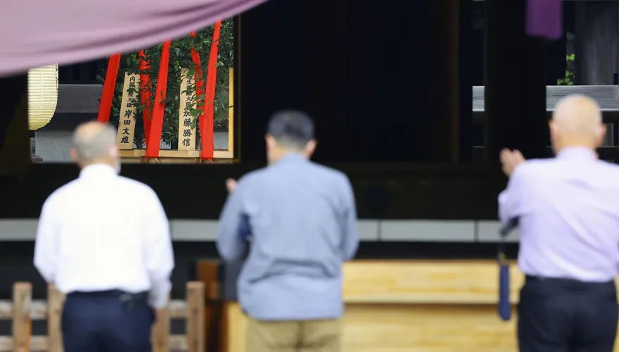 多次因疫情延宕　岸田文雄今率跨黨派議員參拜靖國神社