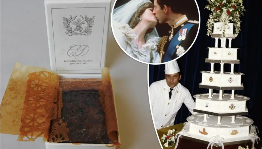 一萬台幣買回存放41年的「英國皇室結婚蛋糕」！裡面更包含查爾斯三世手寫信