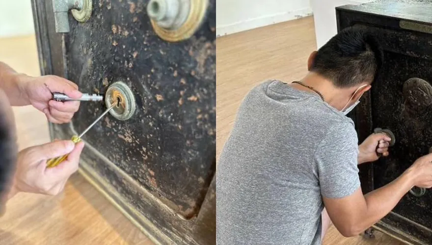 打得開獎1萬！彰化百年老保險櫃全台懸賞　解鎖達人看過來