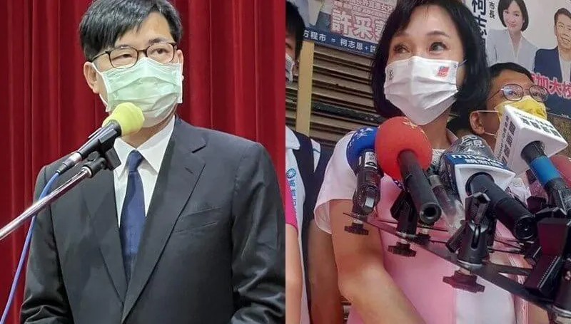高雄市長選舉　陳其邁4號柯志恩3號　兩人罕見同台