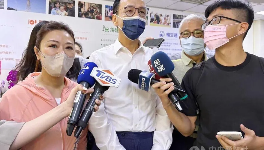 鍾東錦不解英雄變黑道　朱立倫：排黑條款是天條　支持清白謝福弘