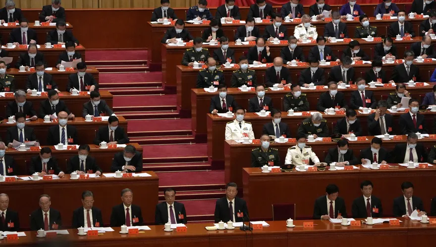 影/中共20大/習近平親宣閉幕　「反對台獨」寫入中共黨章