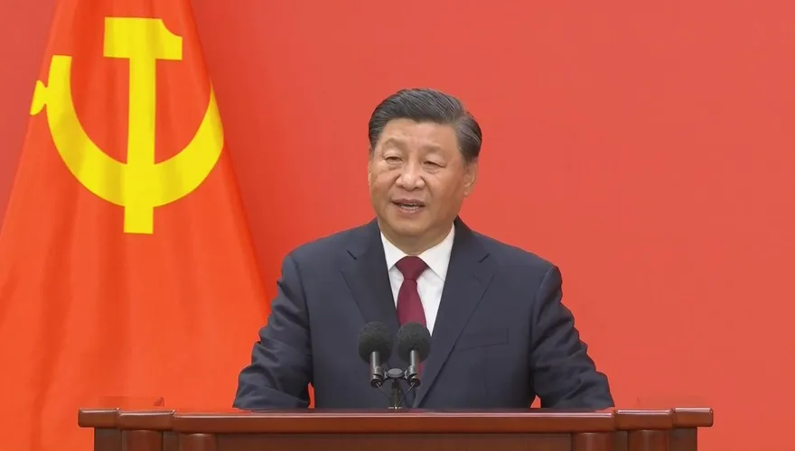 中共20大/無懸念！習近平打破文革後慣例取得三連任　重申大陸經濟「長期看好基本面不變」