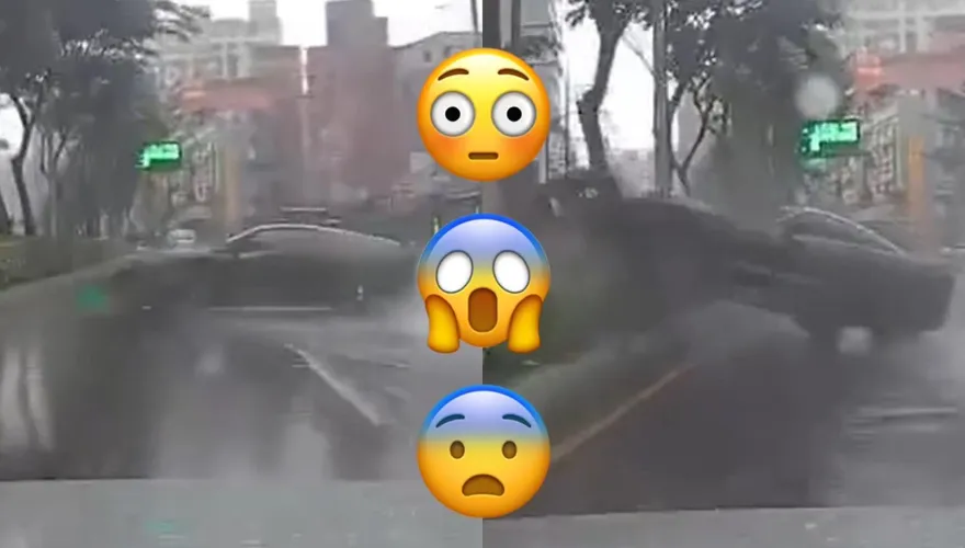 危險駕車就等妳這句話！副駕嬌嗔「老公不要跟他玩」　網譏要被警察請喝咖啡