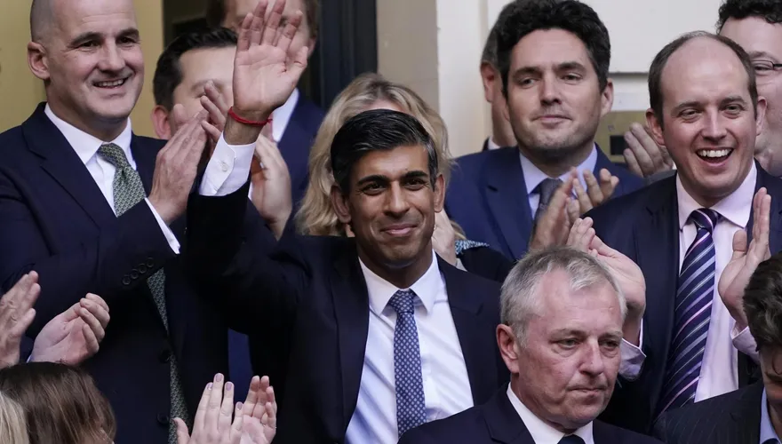 影/前財政大臣蘇納克接任英國首相！首次公開談話籲團結應對挑戰