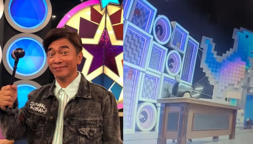 吳宗憲錄影ing…話還沒說完「竟突摔倒在地」淒慘畫面曝！陳漢典、Lulu急上前關心