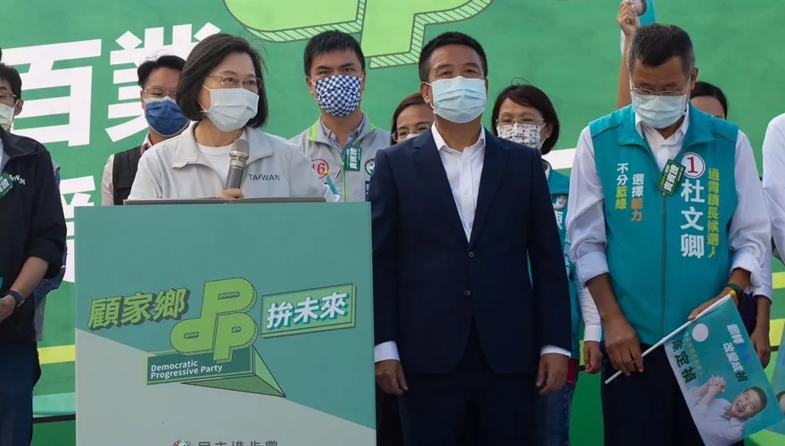 徐定禎百工百業後援會成立　蔡英文呼籲集中選票翻轉苗栗
