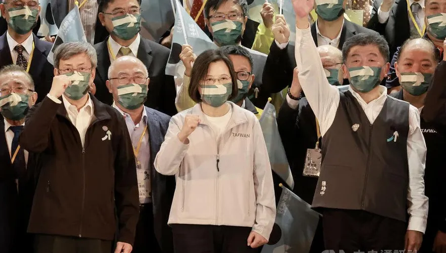 挺陳時中！蔡英文：選對人讓中央地方互相幫忙 蘇貞昌錄影片加油
