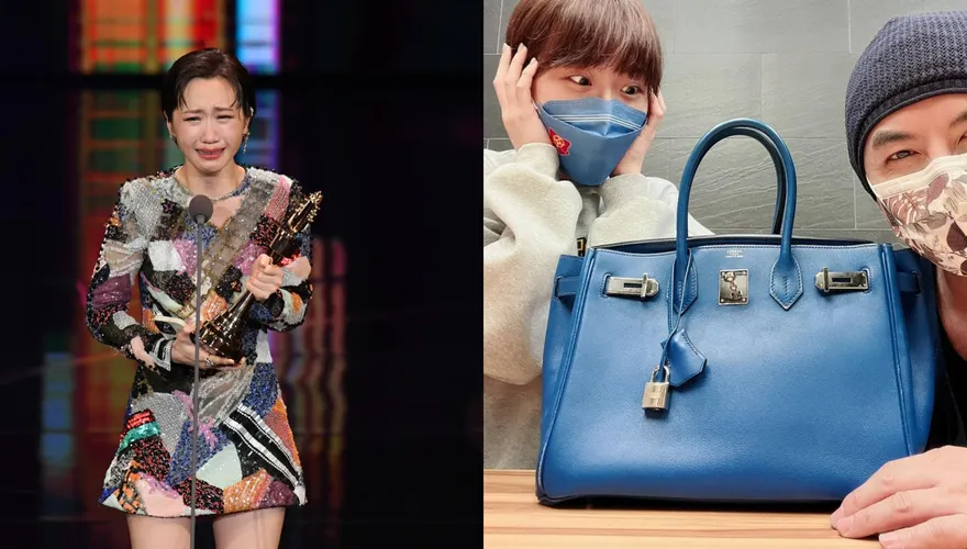 收到「愛馬仕包」了！黃子佼、Lulu「面交」畫面曝光　他笑喊：下次不亂許諾了
