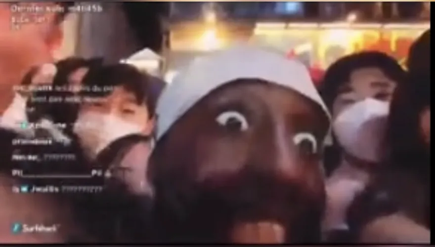 影/瞪大眼超驚恐！直播主梨泰院踩踏事件第一視角曝光　宛如人間煉獄