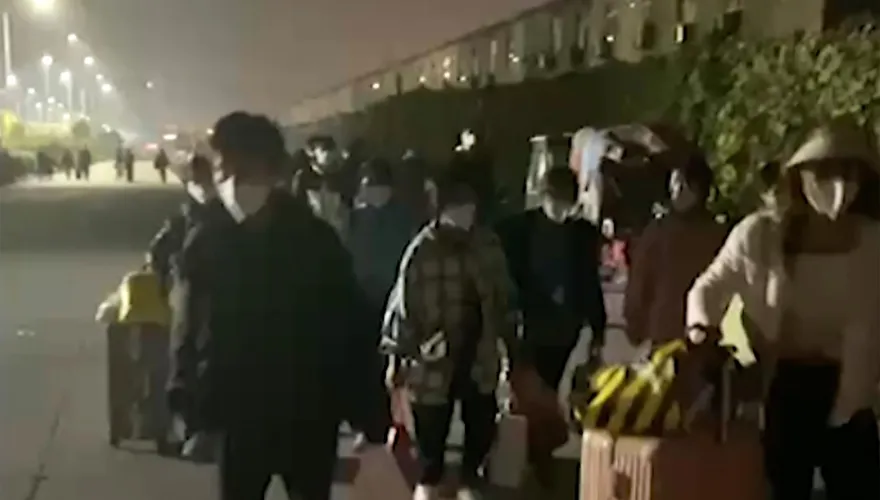 富士康員工大逃亡鄭州書記出聲了　「務必落實總書記的防疫重要指示」
