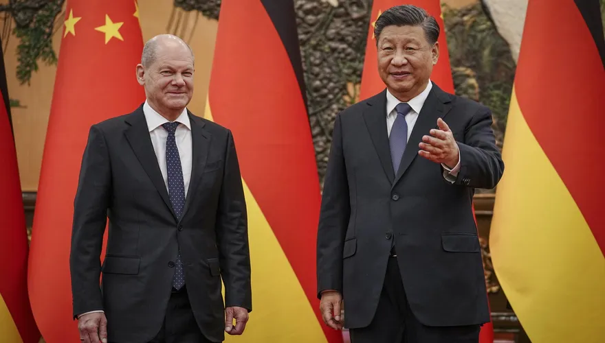會見德總理蕭茲　習近平：接受不能改變的　勇敢改變能改變的