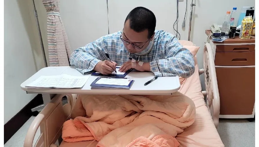 楊植斗腦震盪再住院！臉書自曝最新病況…網友超心疼