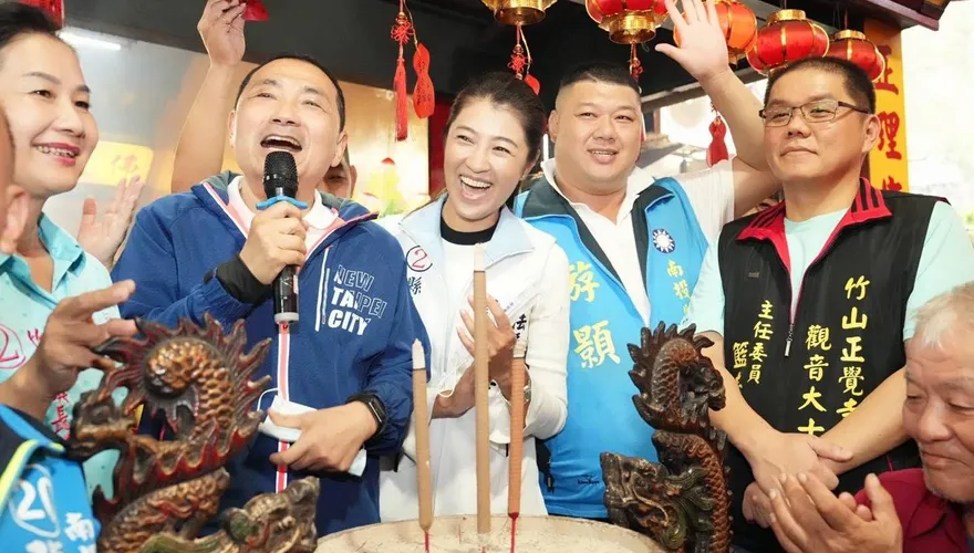 侯友宜竟不識吳怡農！南投輔選問許淑華「他是誰啊？」