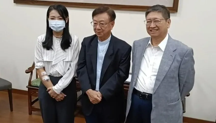 快訊/高虹安出院了！直奔楊文科辦公室談「這件事」