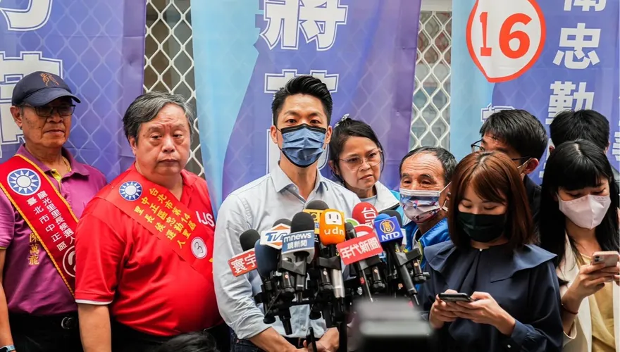 高端下架中資新聞稿！　蔣萬安競辦再敲「中」：國安遇高端就轉彎？