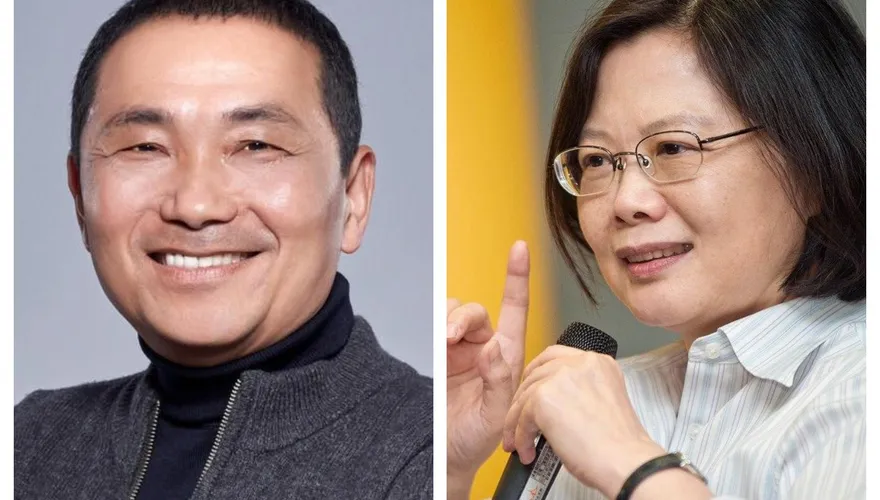 「超級週末」藍綠雙北大車拚　蔡英文總統級規格vs.侯友宜六都合體造勢