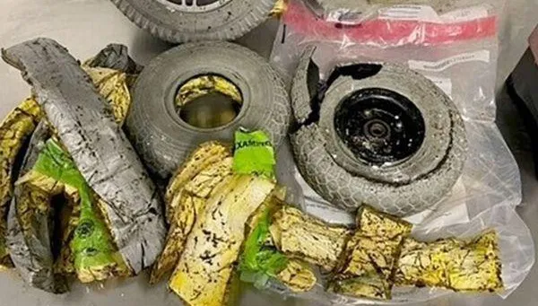 輪胎怪怪的！海關識破輪椅藏「市價1400萬毒品」　逮到跨國走私犯