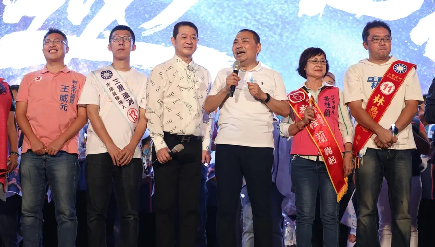 【影】選前黃金週衝刺！侯友宜：愛這塊土地是所有人的責任而非權力