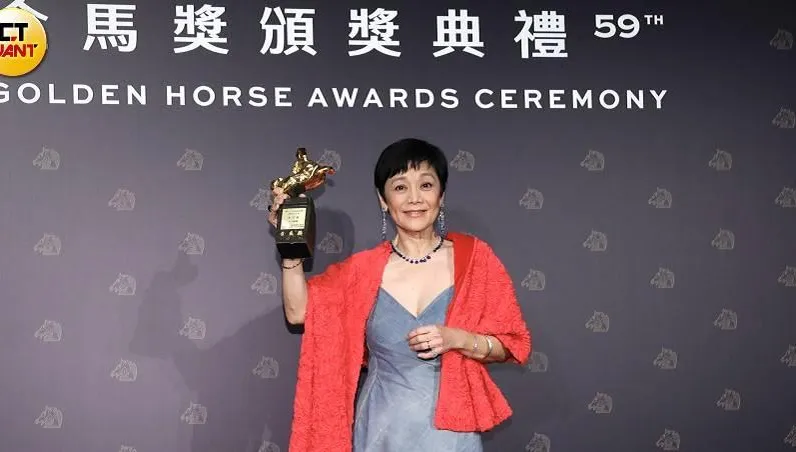 金馬59/睽違36年3度封后！張艾嘉哽咽認「有壓力」：不得獎對不起大家　「藍寶石項鍊少一顆」真相曝