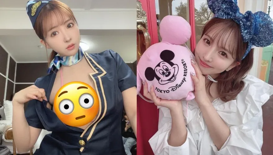 三上悠亞放送車頭燈！化身火辣空服員　深V曲線洩邪惡視角