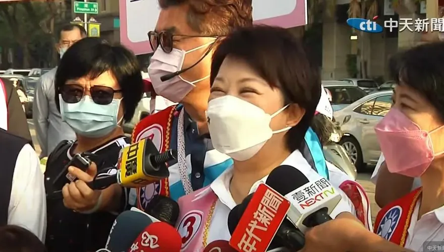 【影】游錫堃稱選得好「大陸不敢打來」？盧秀燕愣2秒後笑吐一句話
