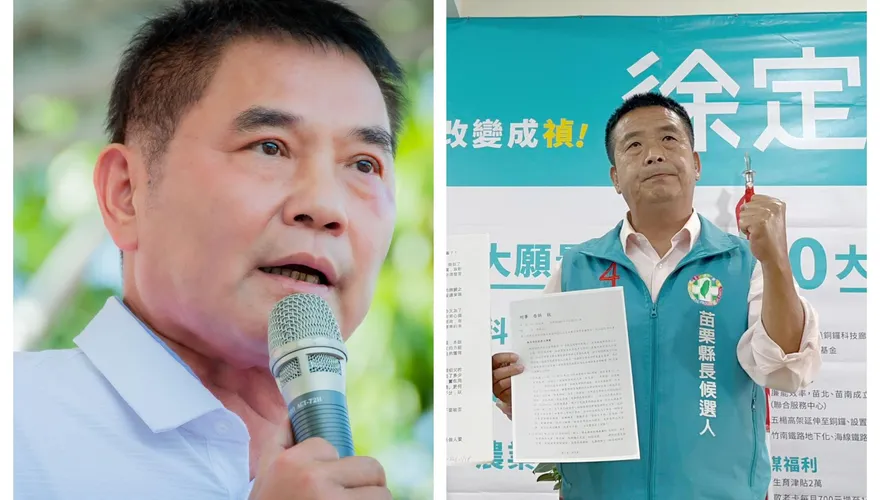 【影】遭指忘恩負義徐定禎開記者會提告　鍾東錦陣營酸：忘了曾幫過他的人？