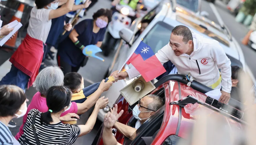 板橋樹林車掃拜票　侯市長：新北各區要不斷自我超越