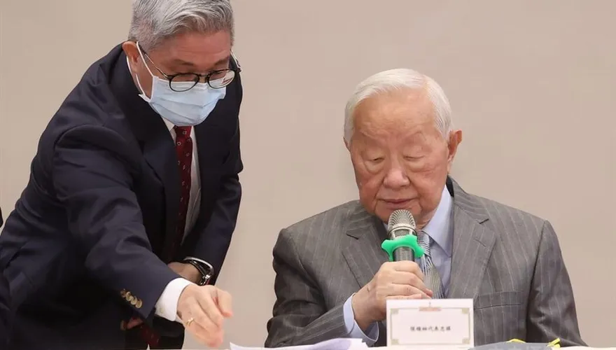 【影】恭喜習近平20大成功　張忠謀：是我的主意
