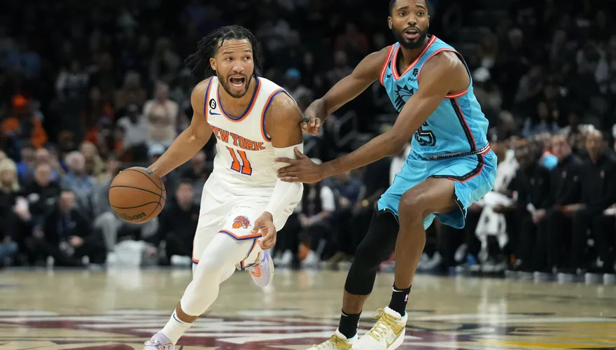 【影】從東契奇小跟班變身尼克新一哥　他寫下NBA二輪傳奇