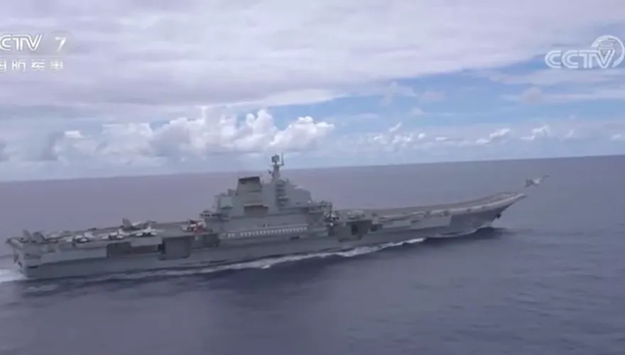 解放軍遼寧艦編隊航經台灣海峽北駛　國軍聯合情監偵系統嚴密掌握