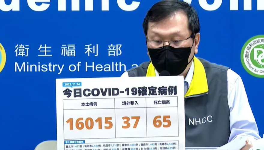 戶外脫口罩將上路！今本土＋16015例！37境外＋65死亡